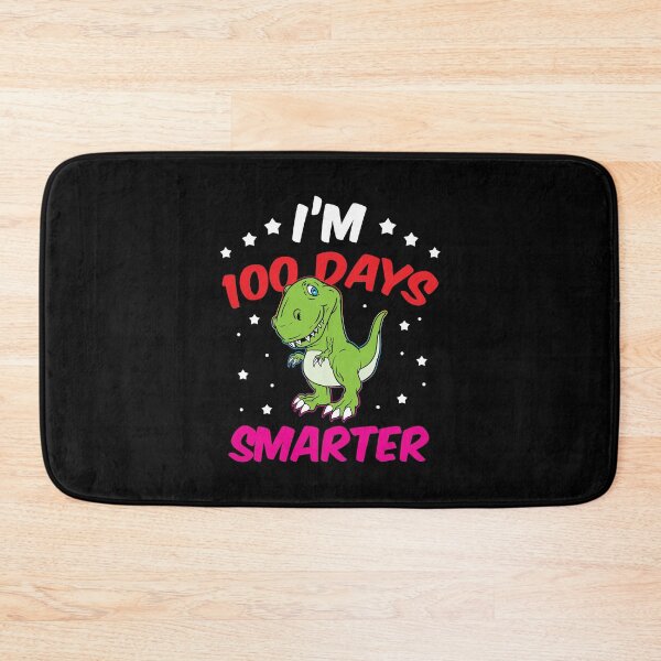 Item preview, School 100 Days Smarter Happy Dino T-Rex Kid Gift designed and sold by haselshirt.