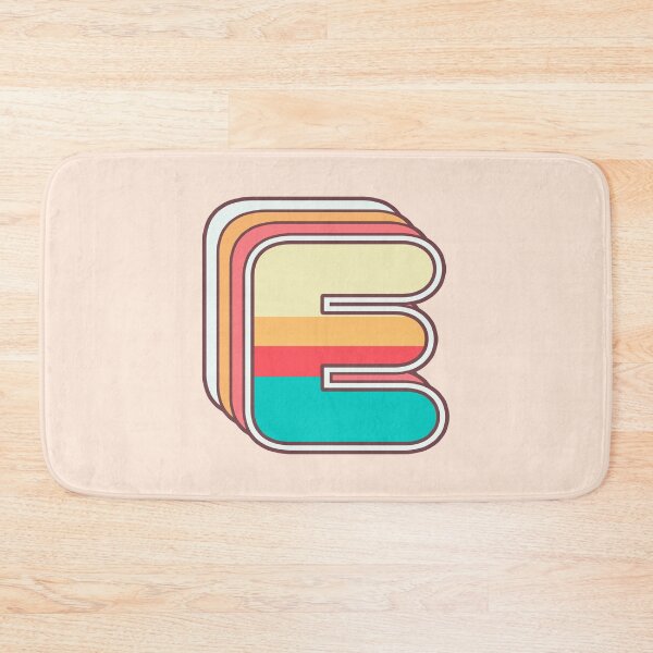 Item preview, Retro E designed and sold by OkihanaShop.