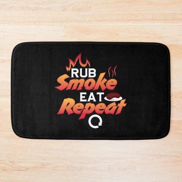 Item preview, Grill BBQ Rub Smoke Eat BBQ Lover designed and sold by haselshirt.