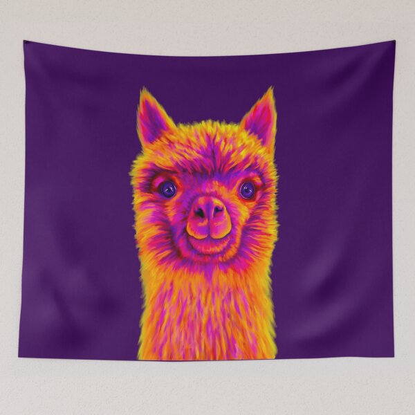 Item preview, Molly the Alpaca designed and sold by NeonFuzz.
