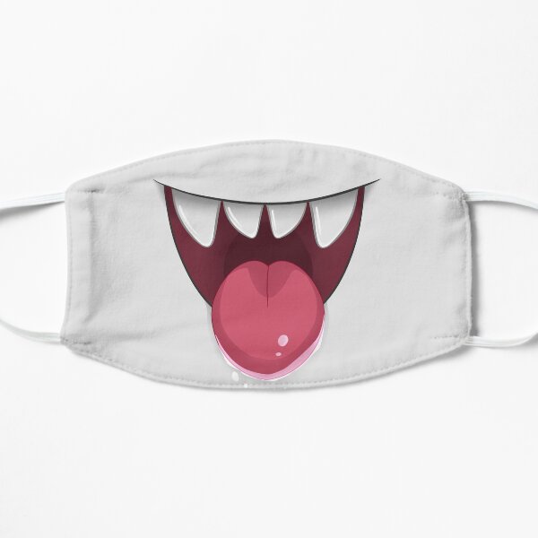 Smiley Boo Ghost Mouth Mask