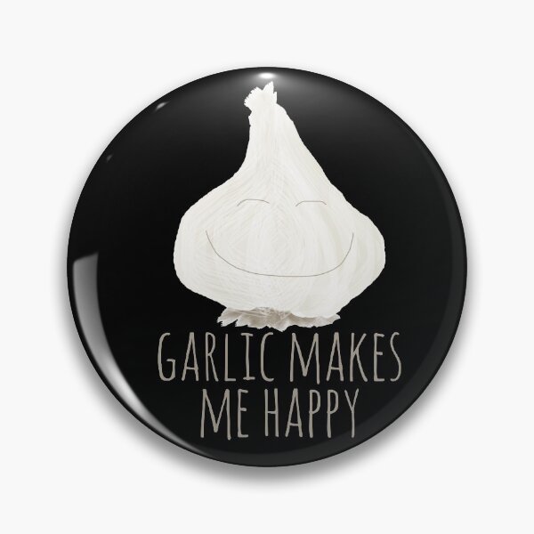 Item preview, Garlic Makes Me Happy designed and sold by Amy Hadden.
