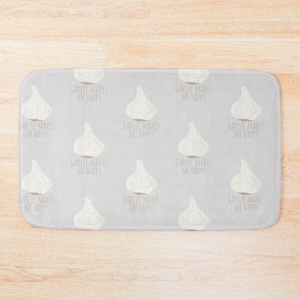 Item preview, Garlic Makes Me Happy designed and sold by Amy Hadden.
