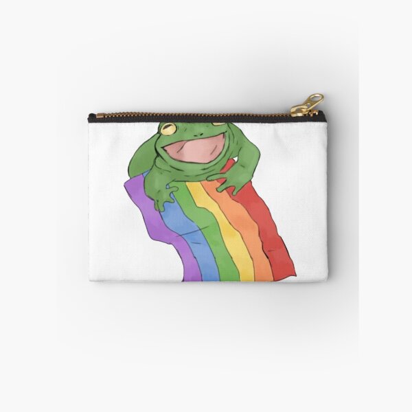 Item preview, Frog on gay flag designed and sold by AlexJaneLively.