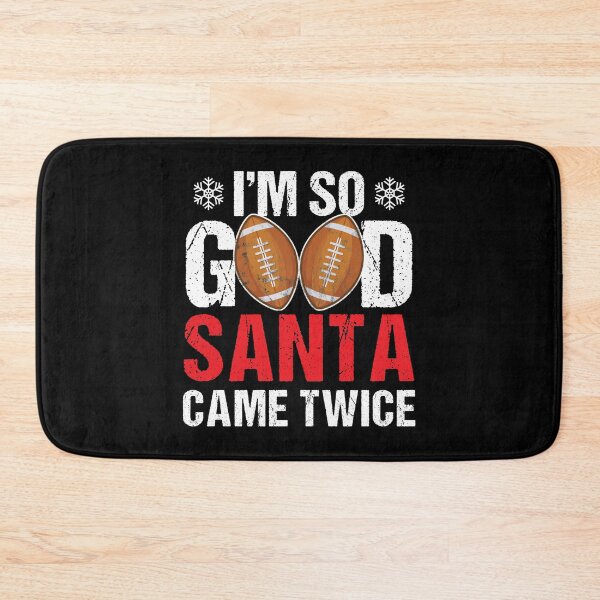 Item preview, American Football Santa Christmas Snow Holiday Xmas Gift designed and sold by haselshirt.