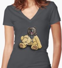 Soft Inside Women's Fitted V-Neck T-Shirt