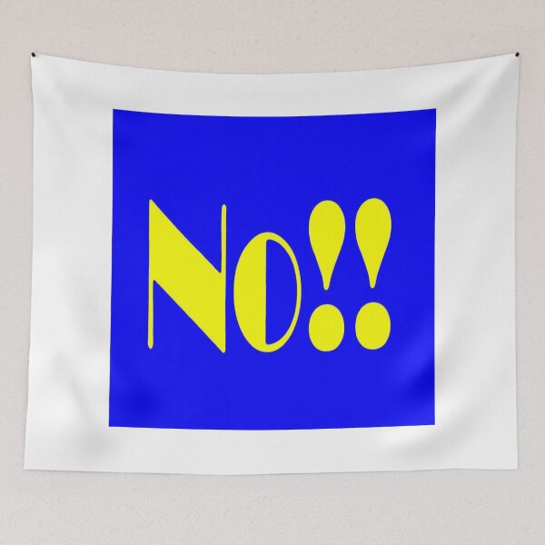 Item preview, No!! designed and sold by eliso silva.