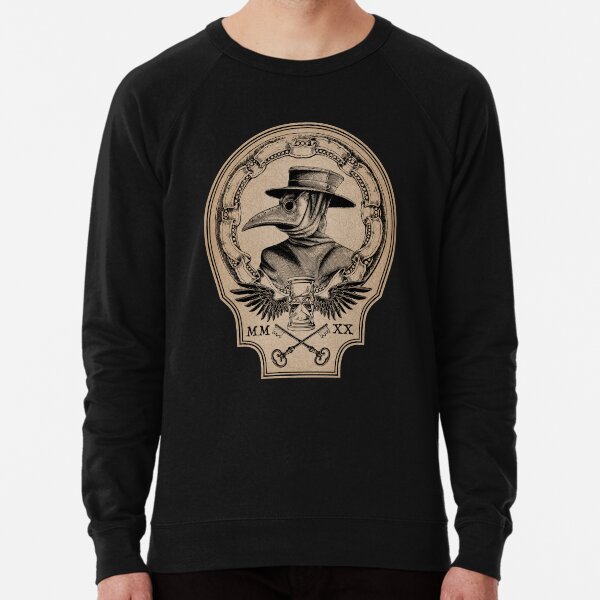 Vintage Plague Doctor Lightweight Sweatshirt