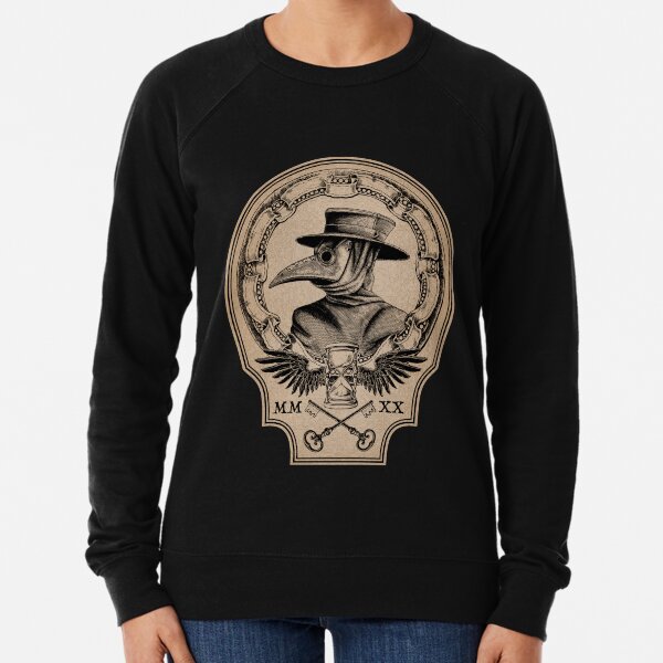 Vintage Plague Doctor Lightweight Sweatshirt