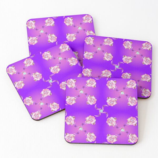 Item preview, Moon rose Metallic Pink designed and sold by LanDiMonk.