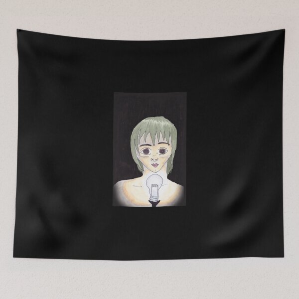 Item preview, Purple Lightbulb Horror designed and sold by Rosemarycat5.