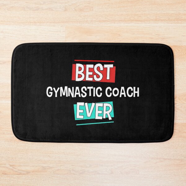 Item preview, Best Gymnastic Coach Ever Rectangles Sports Gift designed and sold by haselshirt.