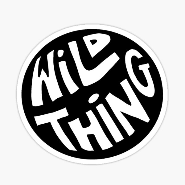 Ricky Vaughn Wild Thing Sticker - Pelican Bat Wax