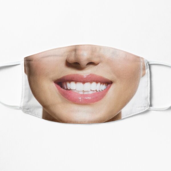 Máscara de sonrisa de mujer Mascarilla