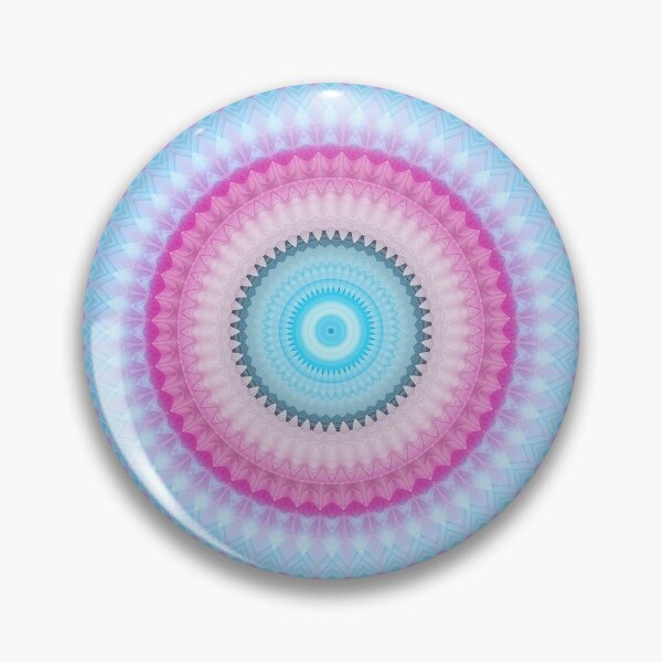 Item preview, Spring Garden Mandala designed and sold by Kelly Dietrich Mandala & Fractal Art.