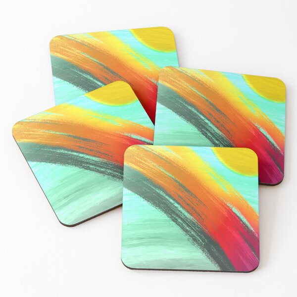 Item preview, Abstract Sunrise Digital Painting  designed and sold by artofjaynoska.