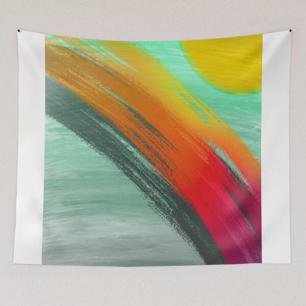 Item preview, Abstract Sunrise Digital Painting  designed and sold by artofjaynoska.