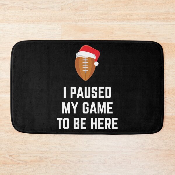 Item preview, American Football Paused Game Santa Christmas Xmas Gift designed and sold by haselshirt.