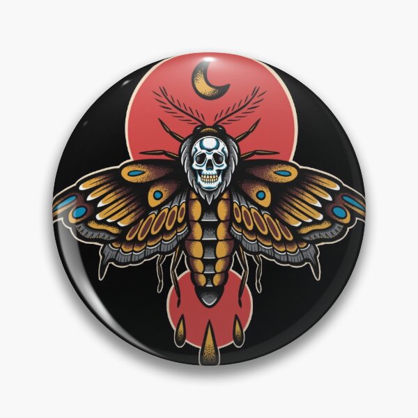 Item preview, Death Moth designed and sold by wordsnicons.
