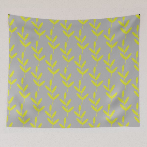 Item preview, Green Leaf with Grey Background designed and sold by Orchyd.