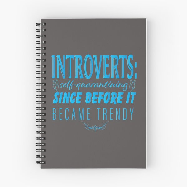 Item preview, INTROVERTS: Self-Quarantining Since Before It Became Trendy designed and sold by Warrior Veteran Clothing.