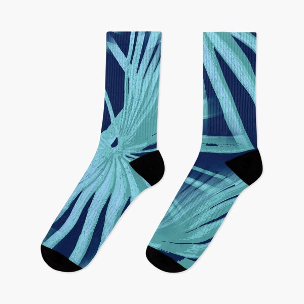 Artikelvorschau, Aqua auf blauem Tropical Vibes Beach Palmtree Vector entworfen und verkauft von taiche.