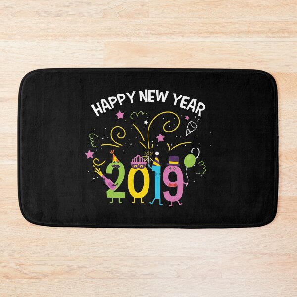 Item preview, 2019 Happy New Year Fun Fireworks New Year's Eve Gift designed and sold by haselshirt.