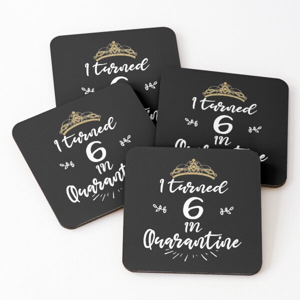 Item preview, Quarantine birthday Queen | birthday quarantine | I Turned 6 in Quarantine designed and sold by meedTee.