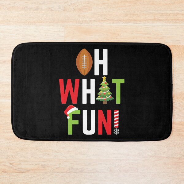 Item preview, American Football Oh What Fun Holiday Christmas Xmas Gift designed and sold by haselshirt.