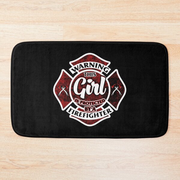 Item preview, Protected By Firefighter Proud Firemen Gift  designed and sold by haselshirt.
