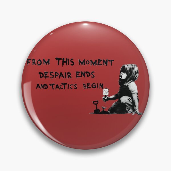 Item preview, Banksy's Extinction Rebellion designed and sold by DarkMatterIRL.