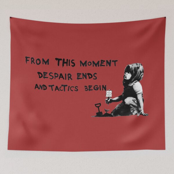Item preview, Banksy's Extinction Rebellion designed and sold by DarkMatter2016.