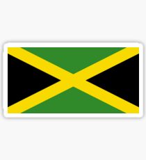 Jamaican Flag - Jamaica T-Shirt Sticker