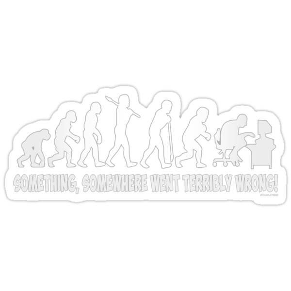 Something somewhere went terribly wrong Stickers by