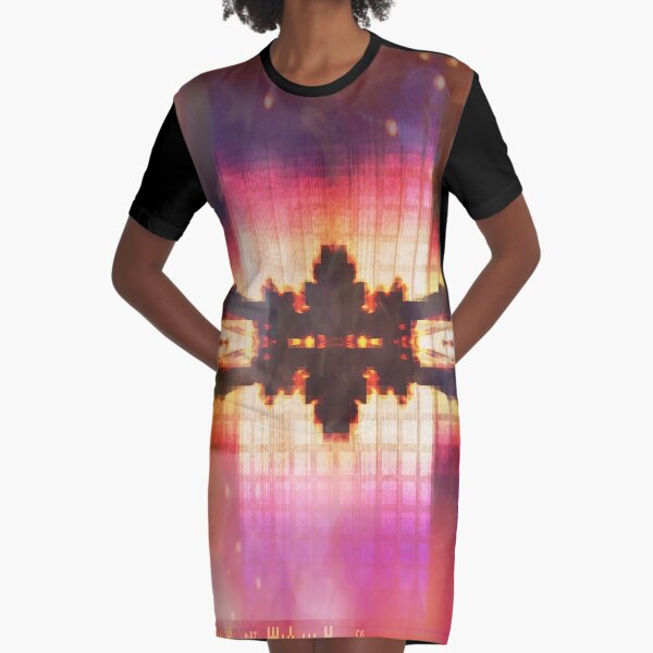 paradise Graphic T-Shirt Dress