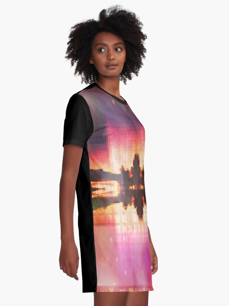Alternate view of paradise Graphic T-Shirt Dress