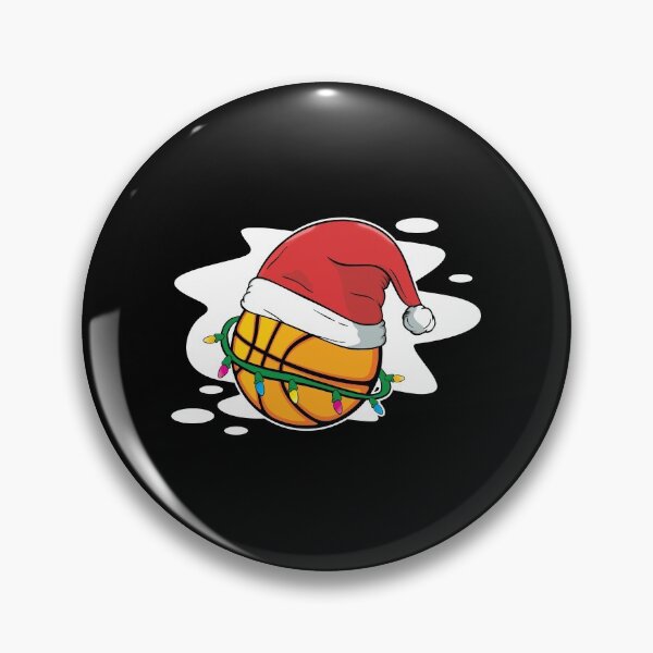 Item preview, Christmas Xmas Basketball Santa Lights Holiday Gift Idea designed and sold by haselshirt.