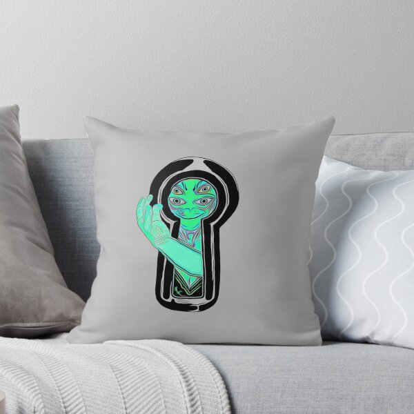 Item preview, Alien reaching through the keyhole  designed and sold by bdub78.