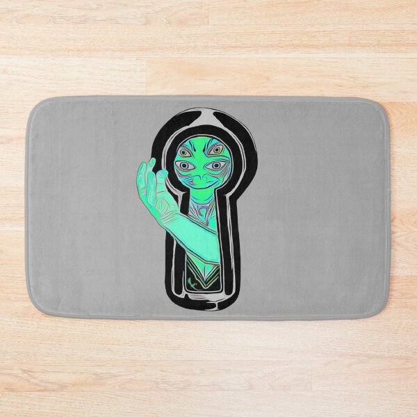 Item preview, Alien reaching through the keyhole  designed and sold by bdub78.