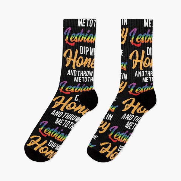 Item preview, LGBT Gay Pride Lesbian Dip me in honey designed and sold by haselshirt.