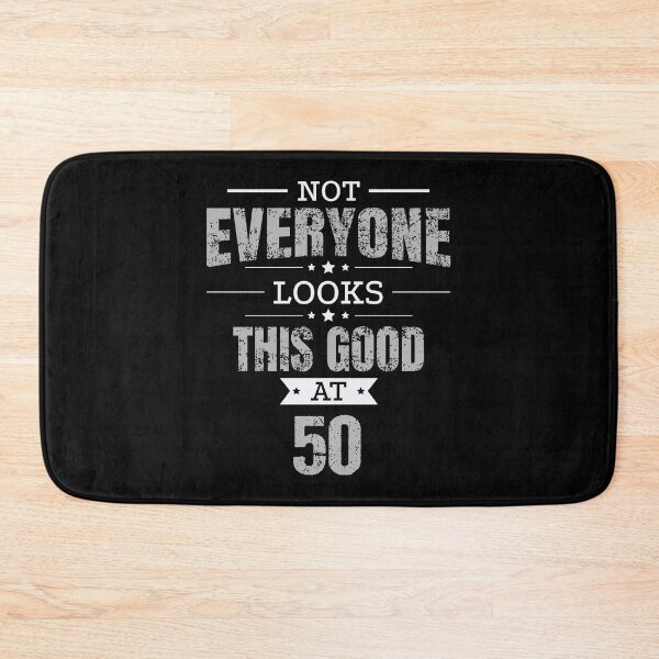Item preview, 50th Birthday Gift Retro Fifty 50 Years Looks This Good Grey designed and sold by haselshirt.