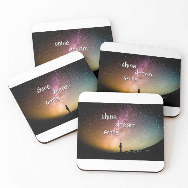 Item preview, Shine Dream Smile "Mikrokosmos" by BTS Lyrics Design designed and sold by myyoongiverse.