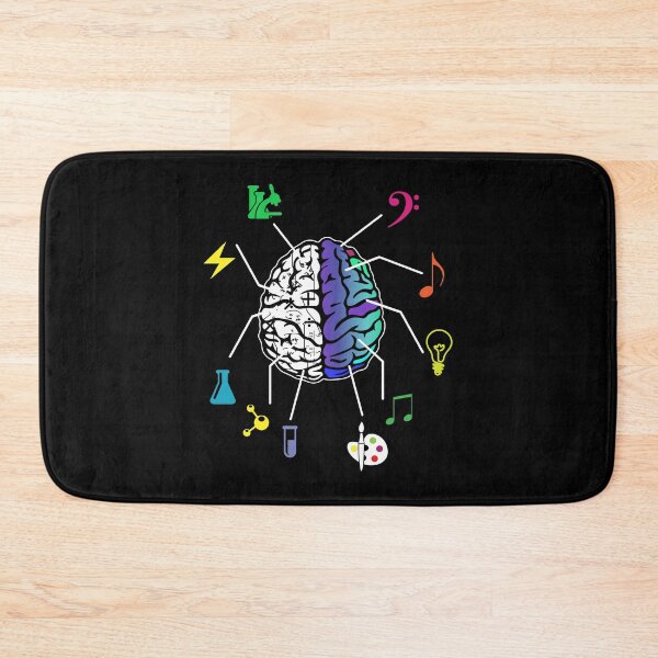 Item preview, Colorful Brain Abstract Artistic Art Gift Idea designed and sold by haselshirt.