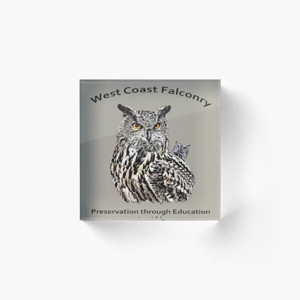 Cailleach and Wee Hamish Acrylic Block