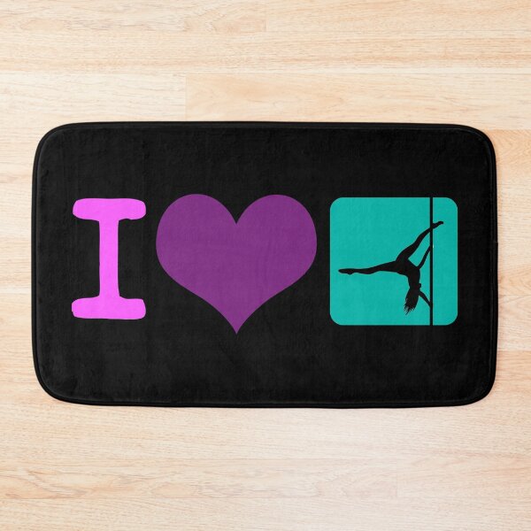 Item preview, I Love Pole Dancing Dancer Fitness Gift Idea designed and sold by haselshirt.