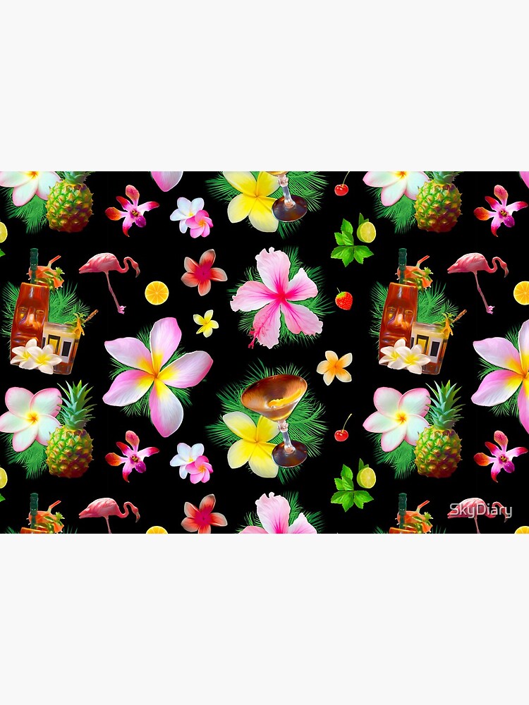 Tiki cocktails tropical aloha fun by SkyDiary