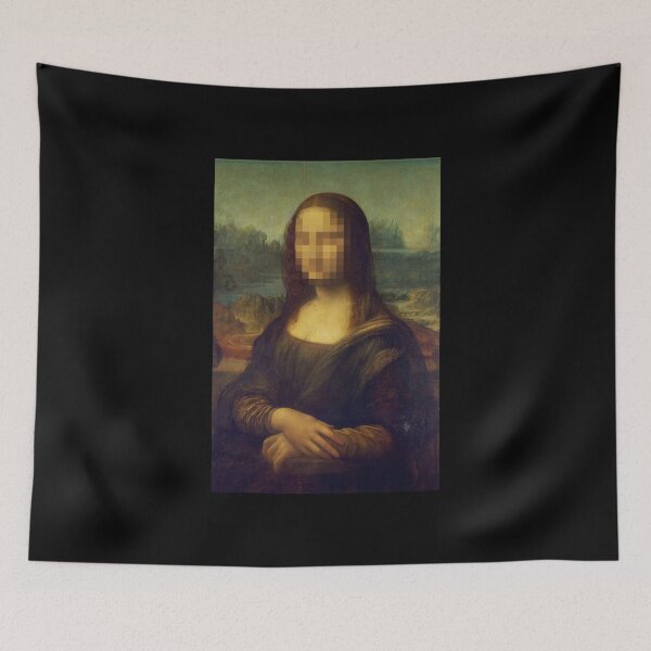 Item preview, Mona Pixel Lisa (Hidden Identity) designed and sold by siggyspatsky.