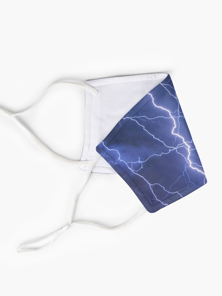 Alternate view of Dazzling blue lightning Mask
