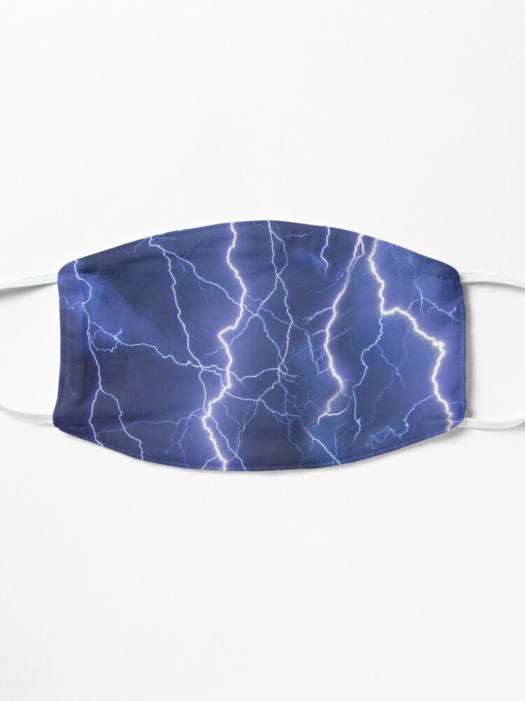 Alternate view of Dazzling blue lightning Mask