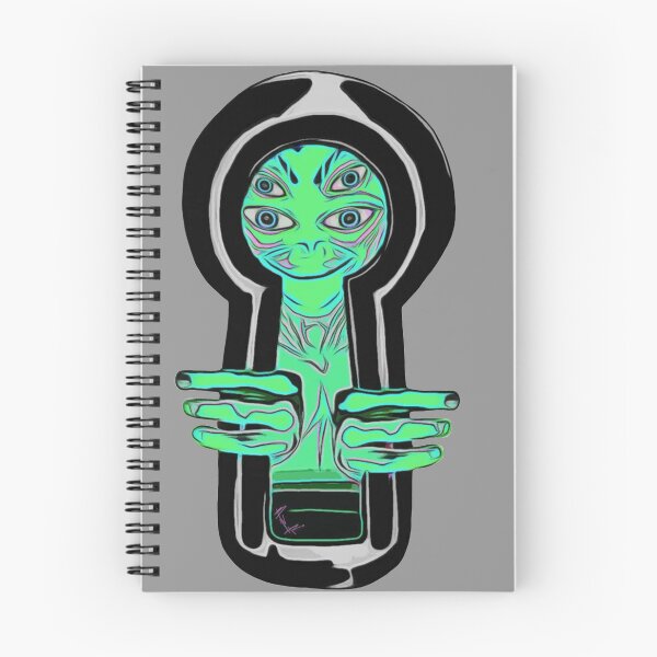 Item preview, Alien looking through the keyhole  designed and sold by bdub78.